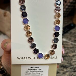 Frosted in Fizz Jewel Candy Necklace